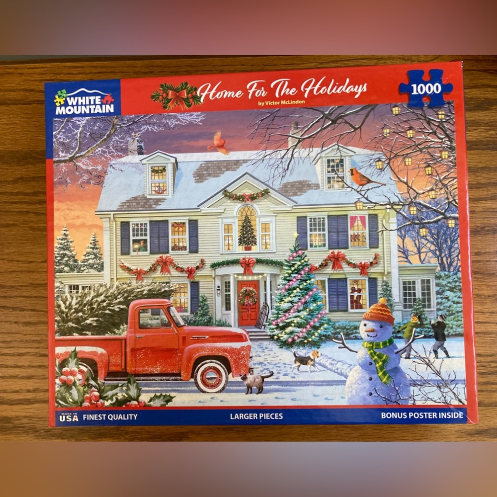 White Mountain 1000 piece puzzle